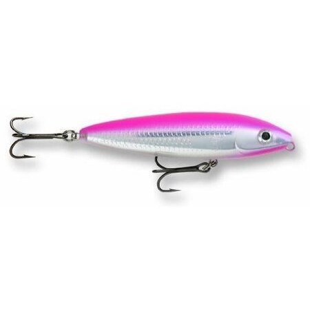 Rapala Skitter Walk Topwater Lure, 3 18, 716 Oz, Hot Pink Floating SW08HP